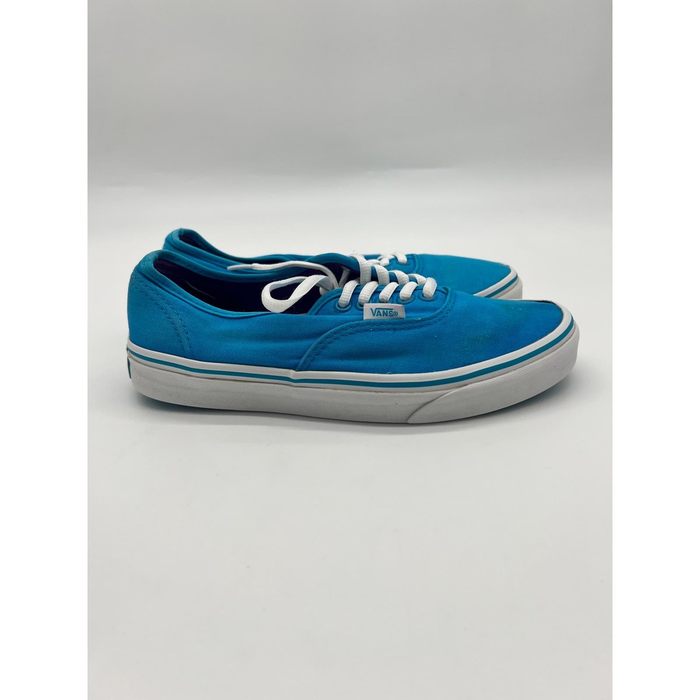 Vans Blue Old SKool Skate Shoe - Picture 3 of 9
